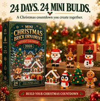 Mini Christmas Brick Ornament Advent Calendar
